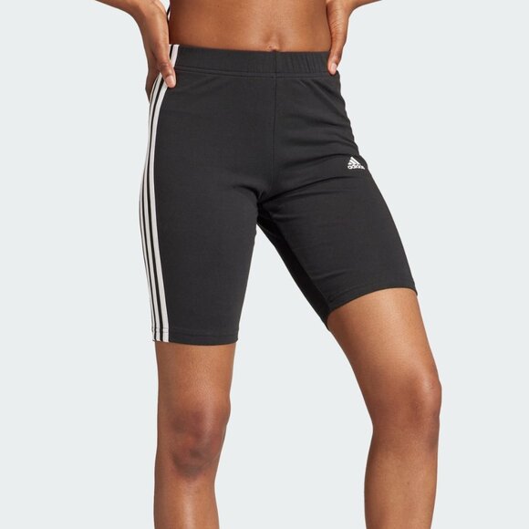 Adidas Essentials Slim 3-stripes Bike Shorts - Picture 2 of 8